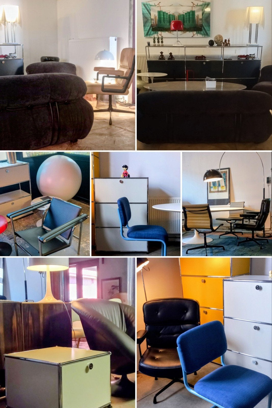 cabinets mid-century tulipe colombo platner gae aulenti, Verzenden