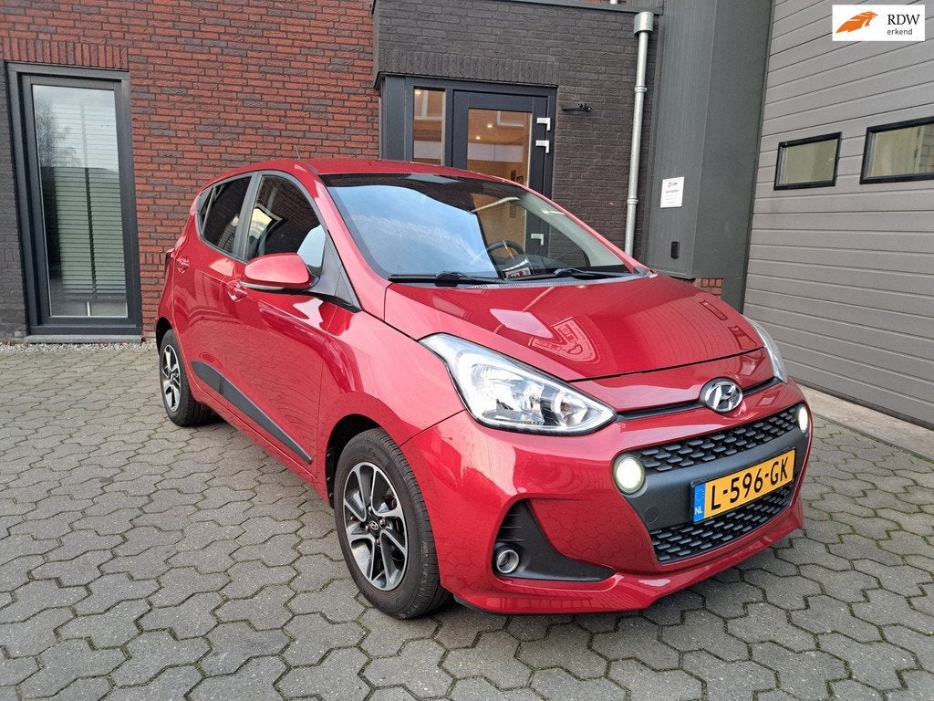 Hyundai I10 1.0i i-Motion Comfort Automaat, Auto's, Hyundai, Stof, Gebruikt, Bedrijf, 927 kg