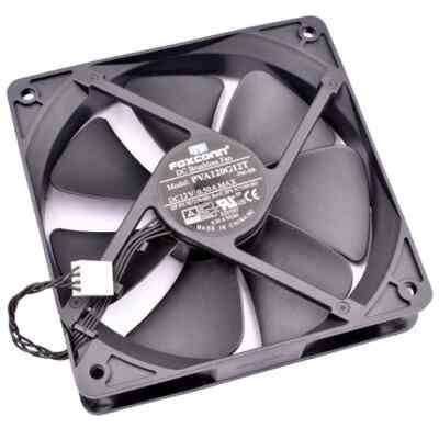 Foxconn PVA120G12T 12cm 12025 12V 0.50A Cooling Fan, Computers en Software, Interne voedingen, Gebruikt, Ophalen of Verzenden