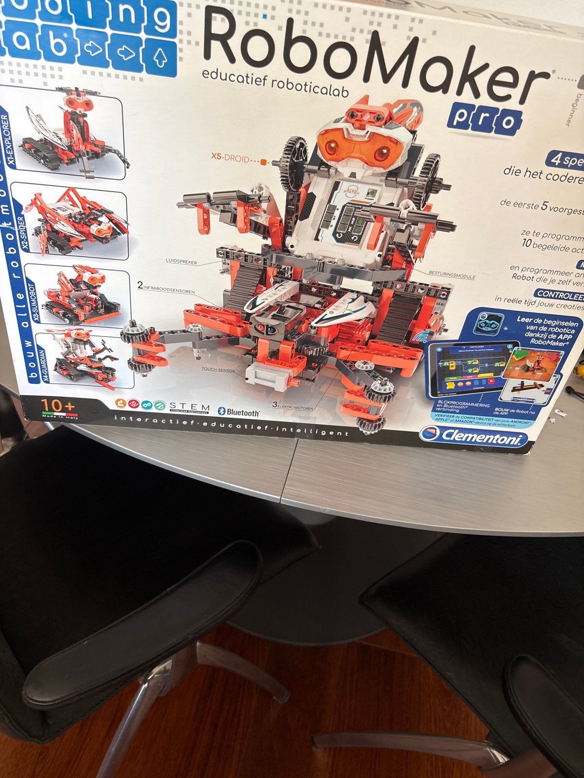 Clementoni RoboMaker Pro Educatief Robotic Lab, Ophalen of Verzenden, Zo goed als nieuw, Bouwen
