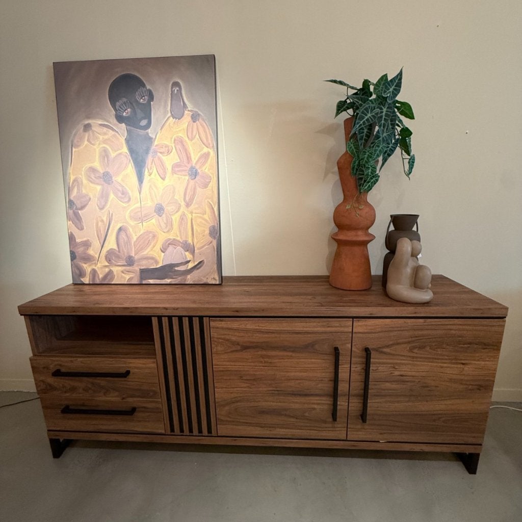 Dressoir Gianta - Lamulux Bruin - IN.HOUSE, Niet ingevuld, Niet ingevuld, Niet ingevuld