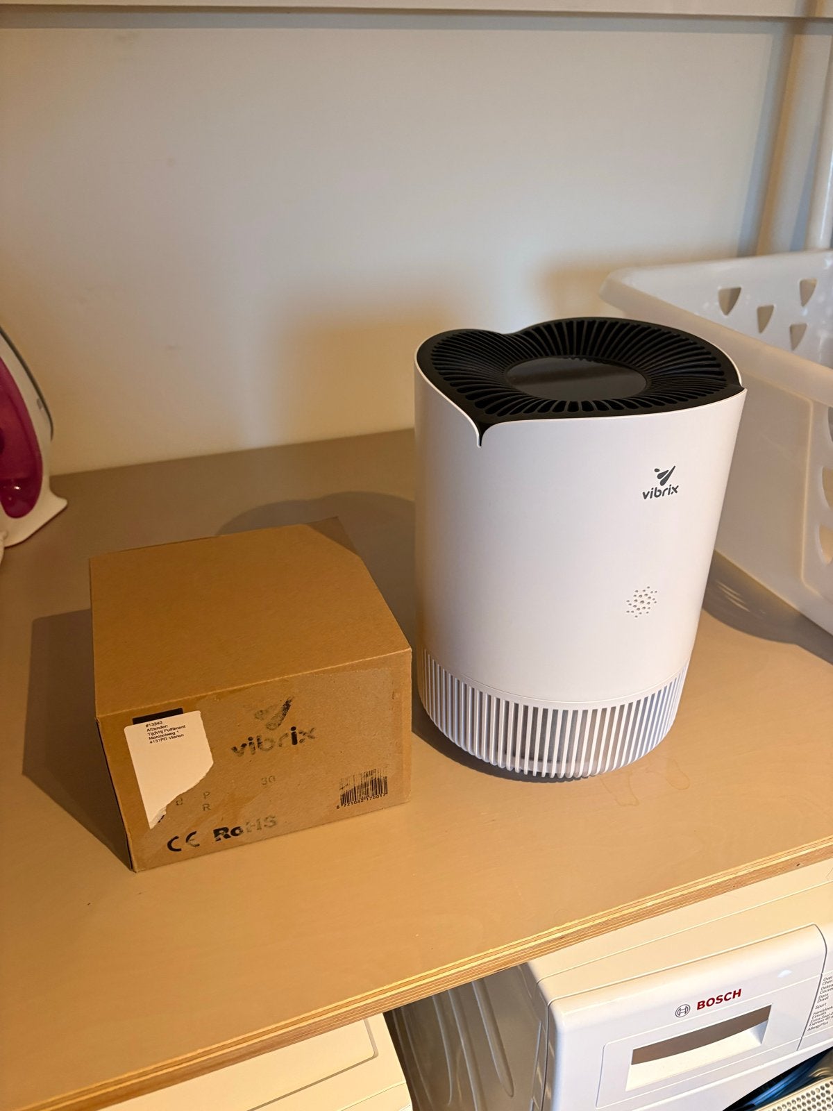 Vibrix PureFlow30 Luchtreiniger, Ophalen of Verzenden, Zo goed als nieuw, Luchtreiniger