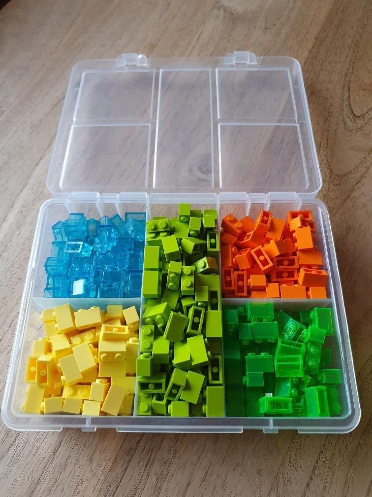Cadeau Tip = Nieuwe gevuld bakje met 1x2 Nieuwe Lego stenen, Kinderen en Baby's, Speelgoed | Duplo en Lego, Lego, Lego, Lego, Nieuw
