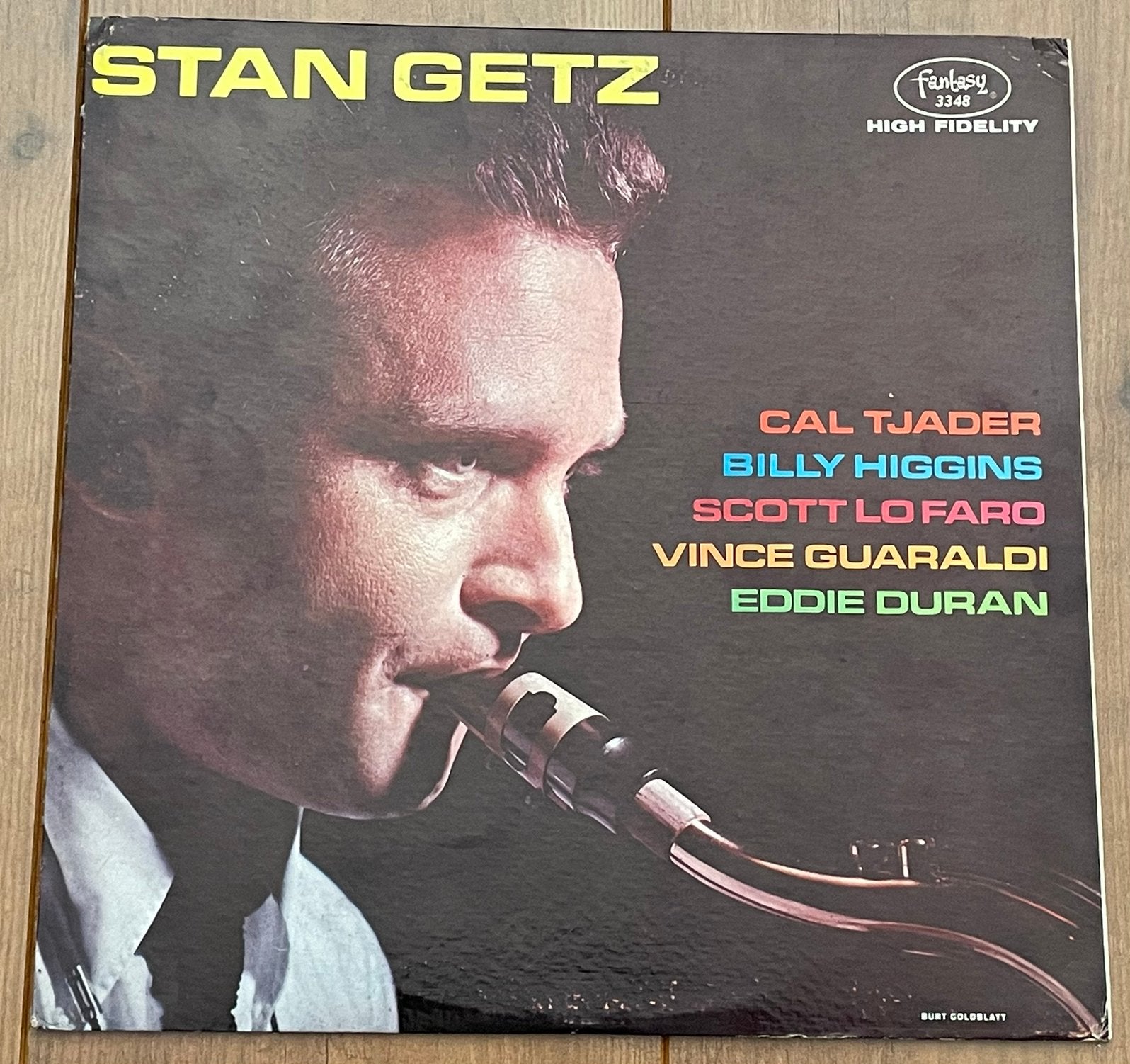 Stan Getz - Stan Getz lp / US '63 Reissue, Mono, Fantasy, LP, Gebruikt, Ophalen of Verzenden, 12 inch
