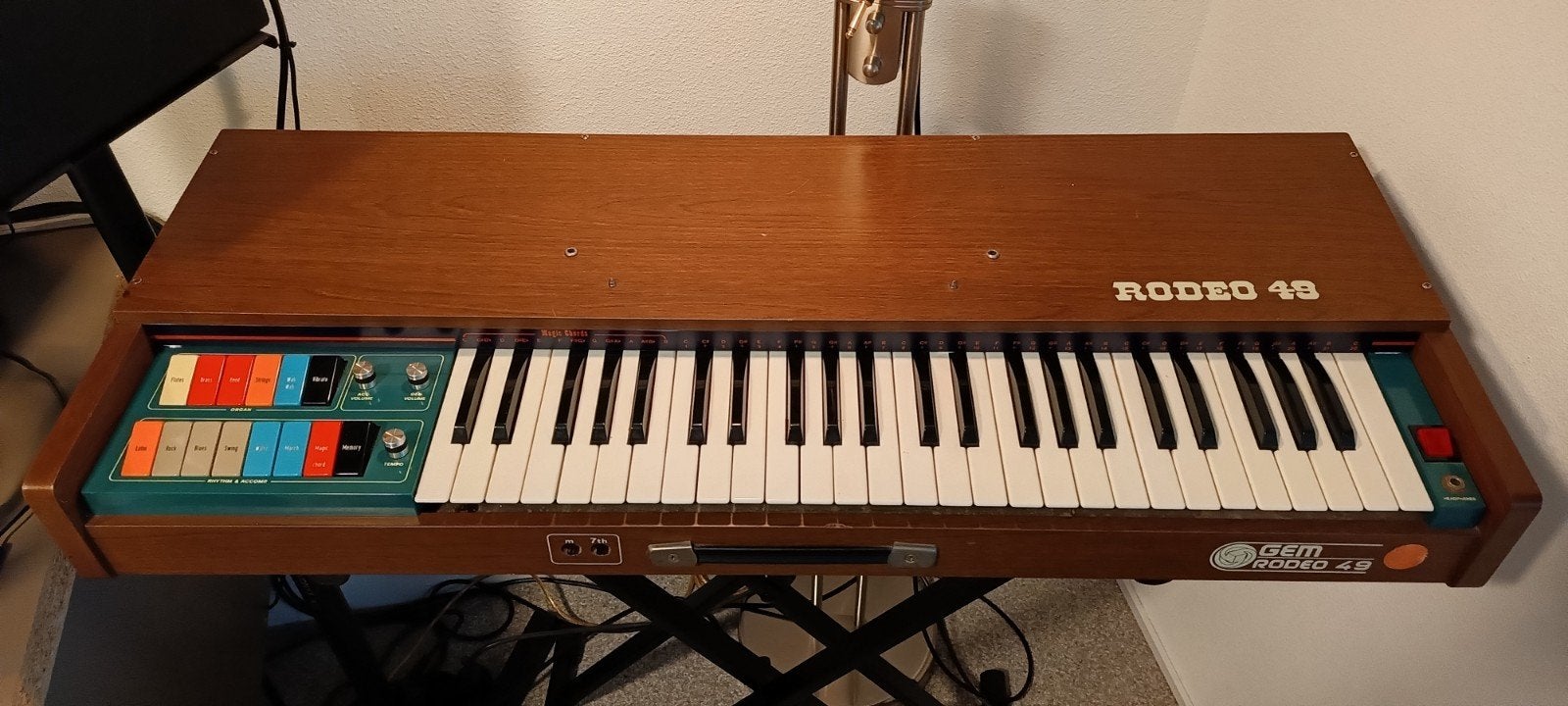Gem Rodeo 49, Muziek en Instrumenten, Keyboards, Ophalen, Gebruikt, 49 toetsen, Gem