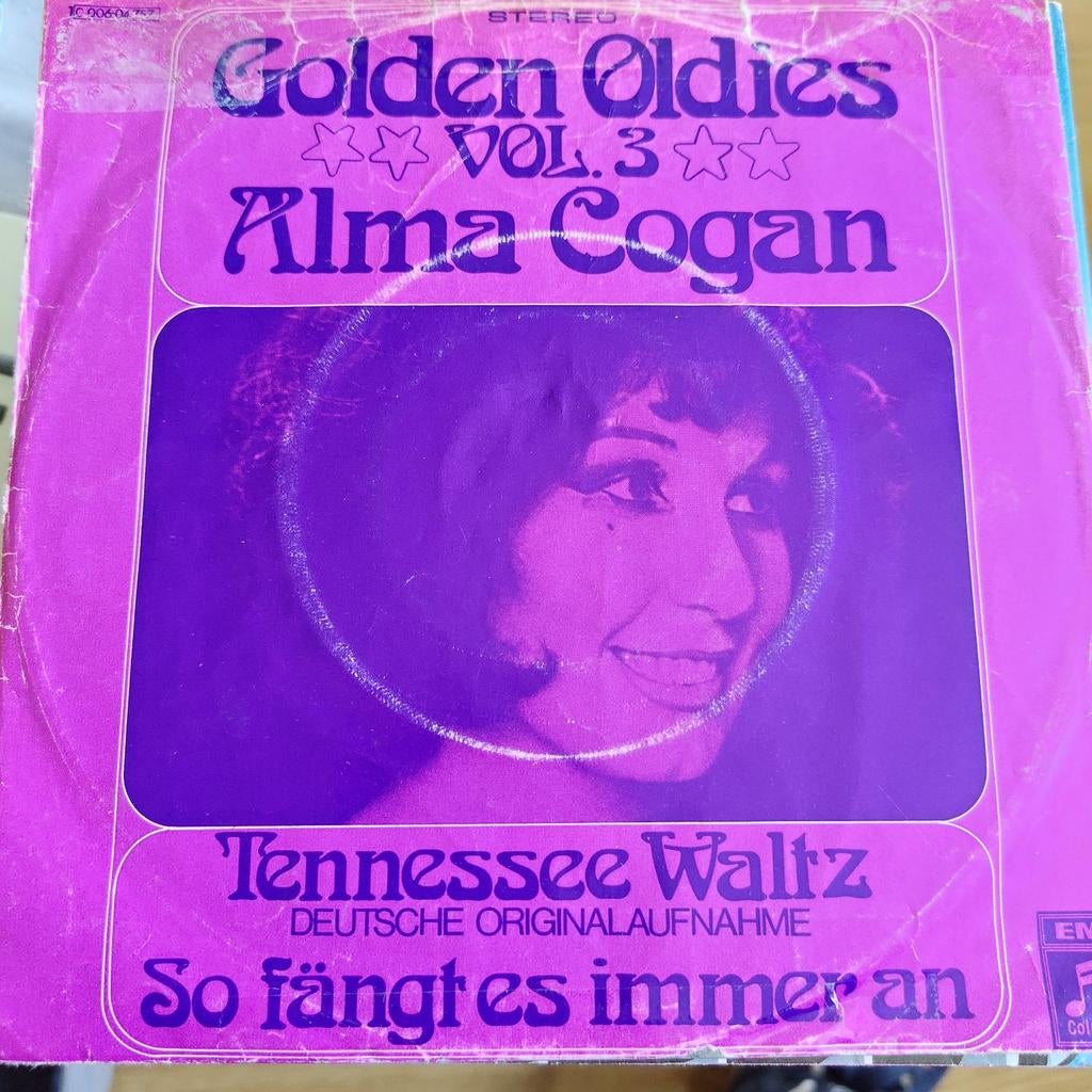 Alma Cogan - Golden Oldies Vol. 3 (Tennessee Waltz), Cd's en Dvd's, Vinyl Singles, Ophalen of Verzenden, Gebruikt, 7 inch
