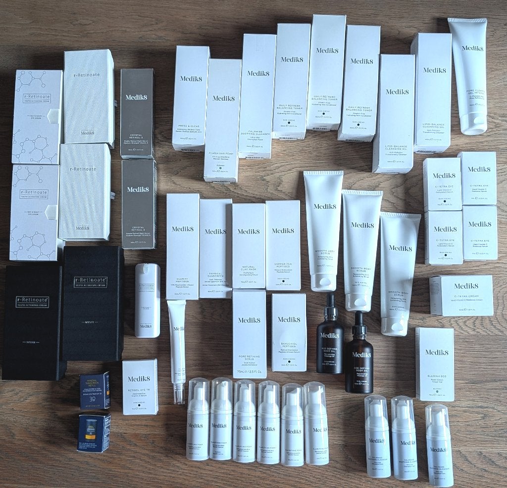 Nieuwe Medik8 producten (48 stuks). Los of als partij, Sieraden, Tassen en Uiterlijk, Uiterlijk | Gezichtsverzorging, Ophalen of Verzenden