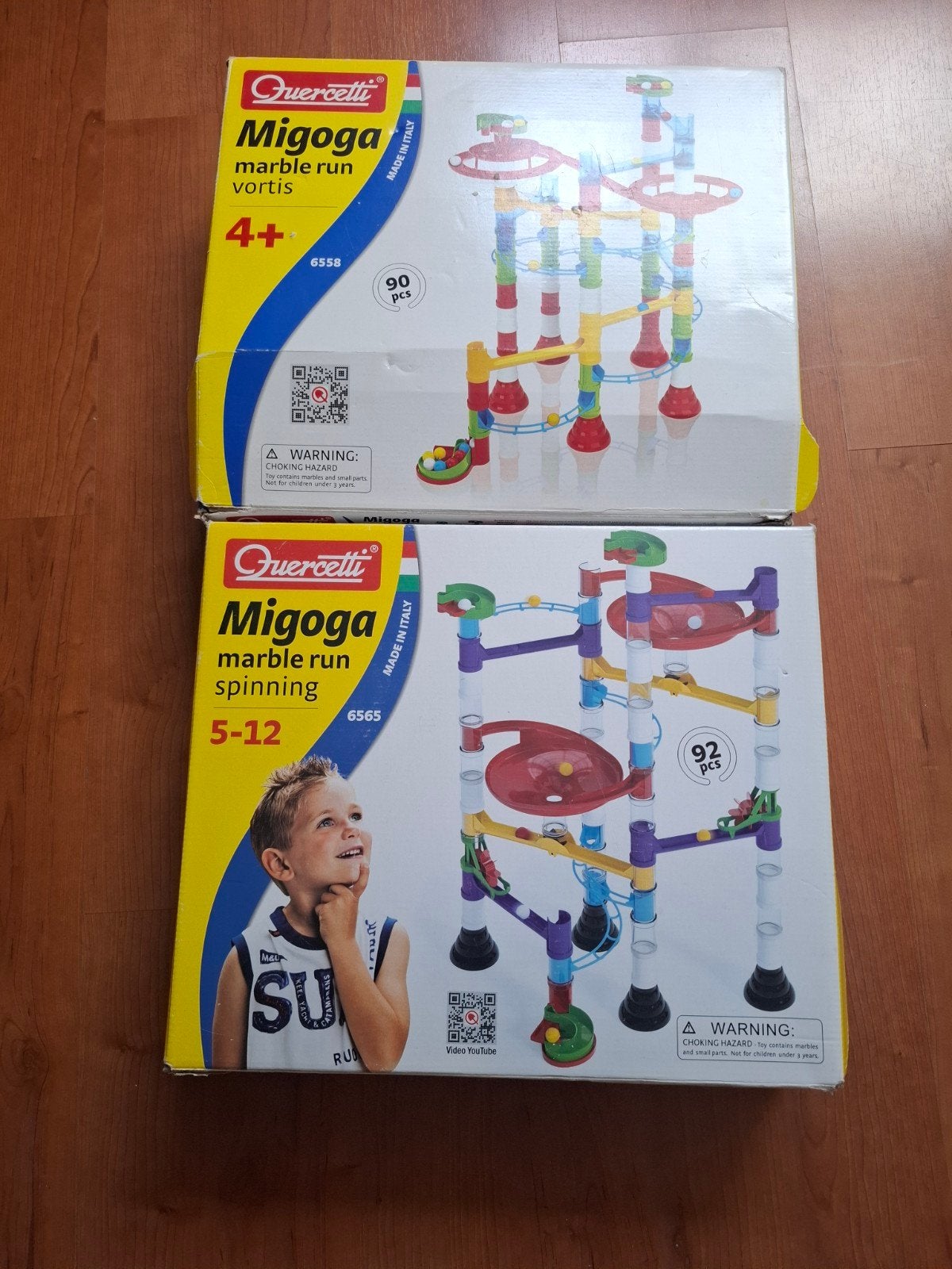Quercetti Migoga knikkerbaan set (2 dozen), Ophalen, Gebruikt, Jongen of Meisje