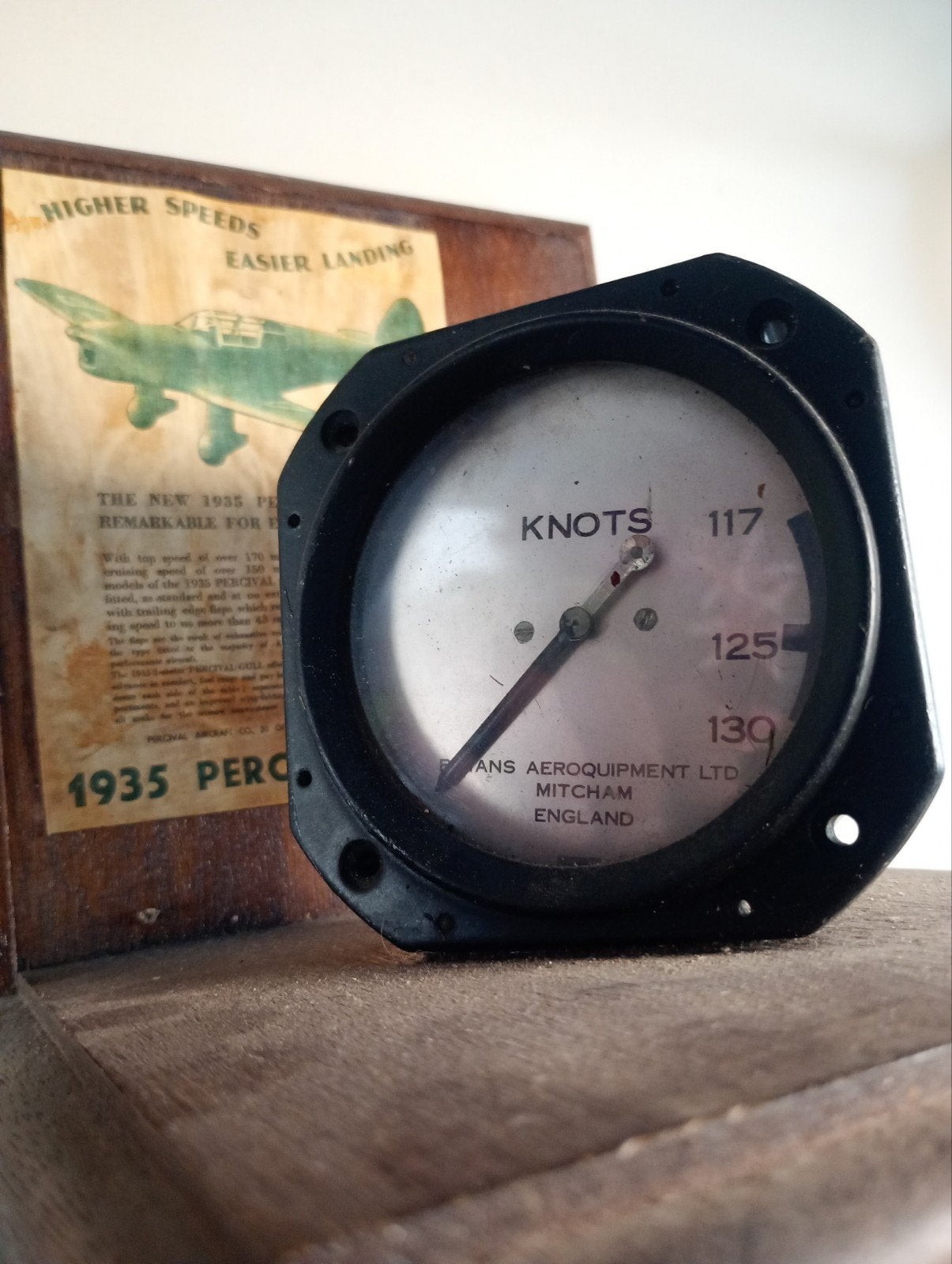 RAF Negretti & Zambra luchtstroomsnelheidsmeter, ., Ophalen of Verzenden, Luchtmacht, .