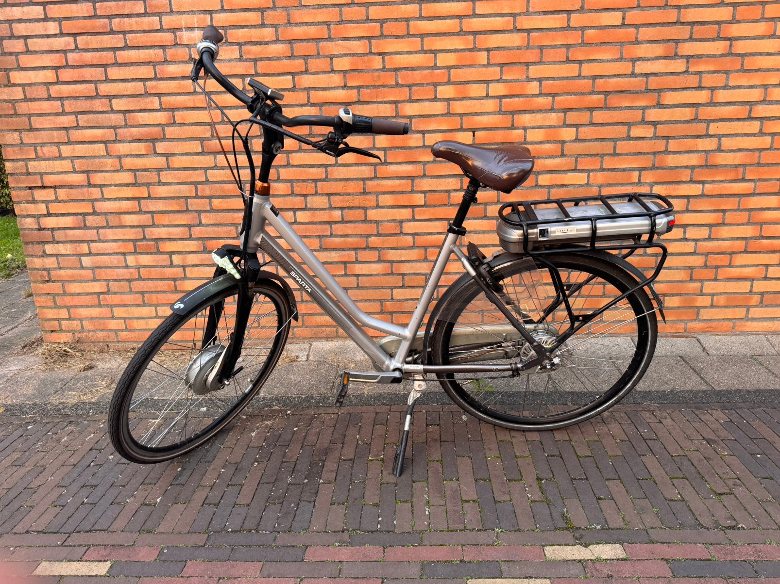 Sparta F8E e-bike in topstaat, 53 cm frame, 500 watt accu, Ophalen, Sparta, Gebruikt, 51 tot 55 cm