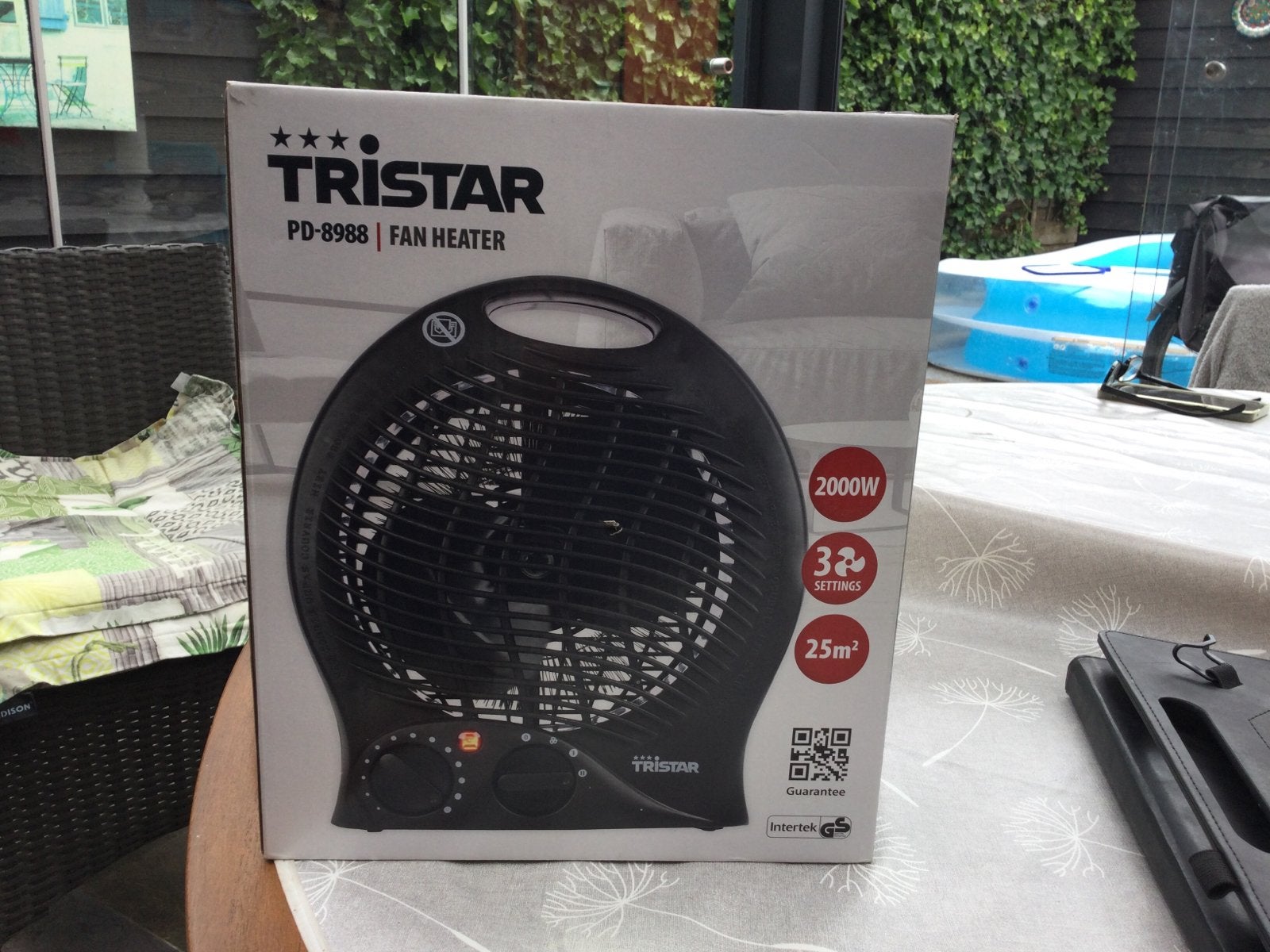 Fan heater, Gebruikt, Overige soorten, Elektrisch, Ophalen of Verzenden