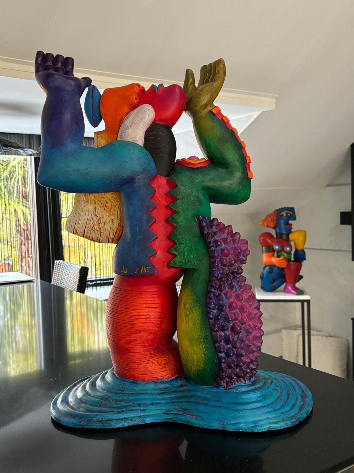 Clemens Briels Groot Kunstwerk, Ophalen