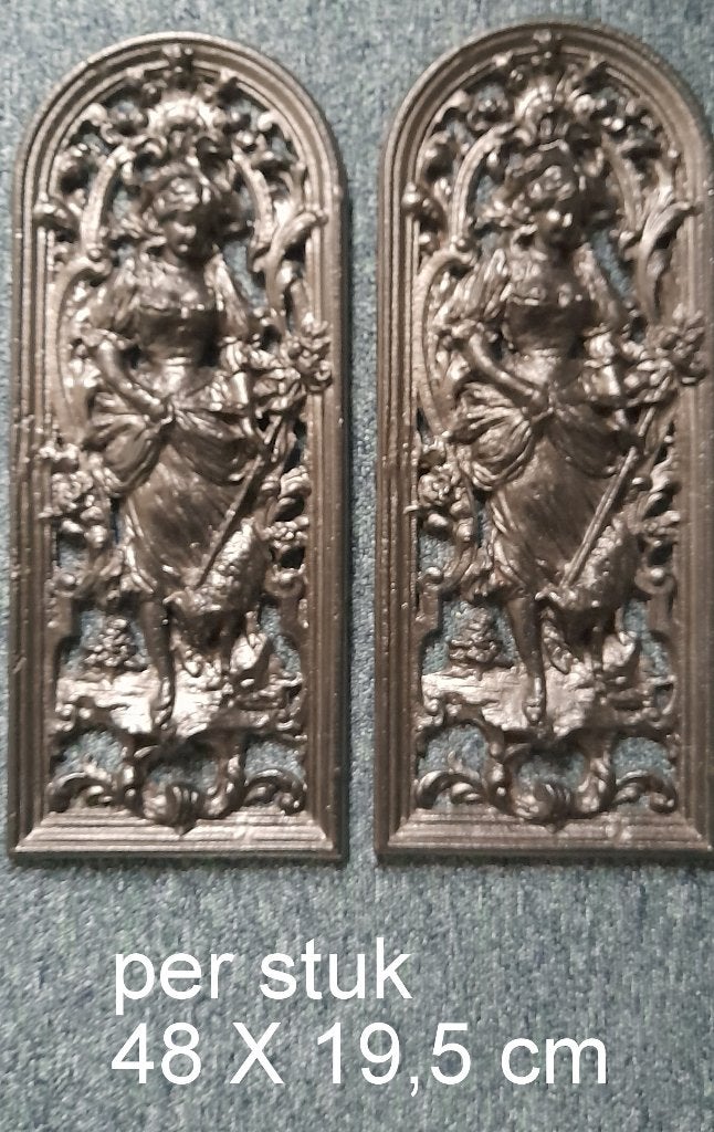 Antieke deurornamenten, Ophalen