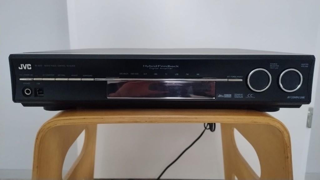120V JVC receiver RX-D302B, Gebruikt, JVC, Ophalen of Verzenden, 60 tot 120 watt
