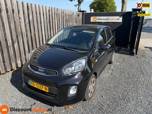 Kia Picanto 1.0 CVVT ComfortLine, Voorwielaandrijving, Euro 5, Gebruikt, Zwart