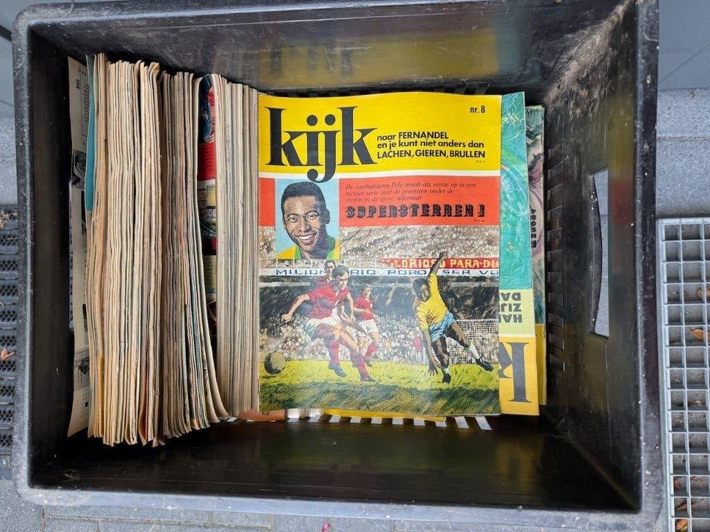 Kijk jaargangen 1968 - 1973, Boeken, Ophalen, Gelezen, Wetenschap en Natuur