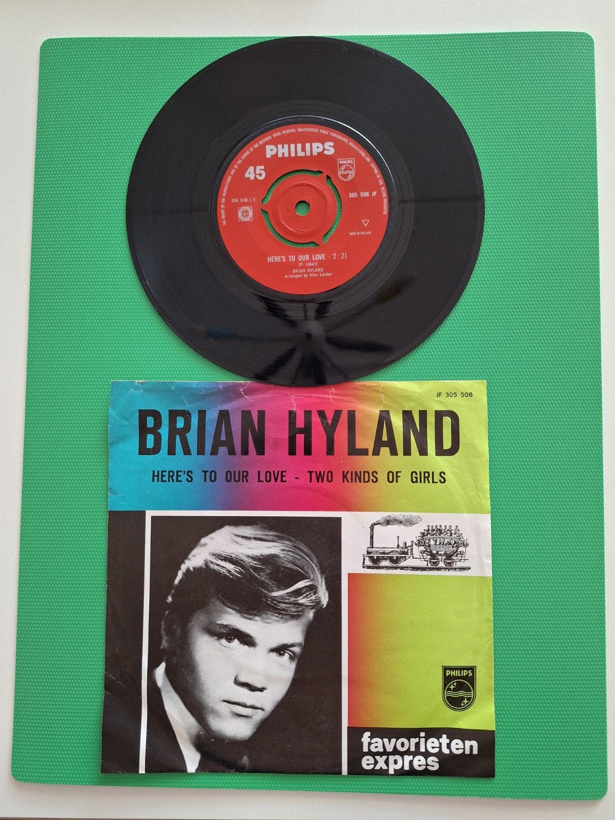 Brian Hyland favorieten Expres, Ophalen of Verzenden, Gebruikt, Overige formaten