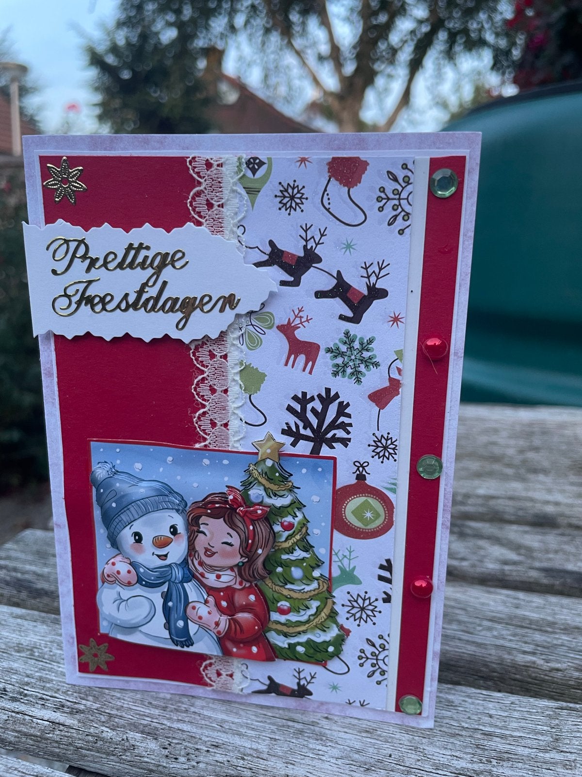 3d kerstkaart 17, Verzenden, Nieuw, Kerst