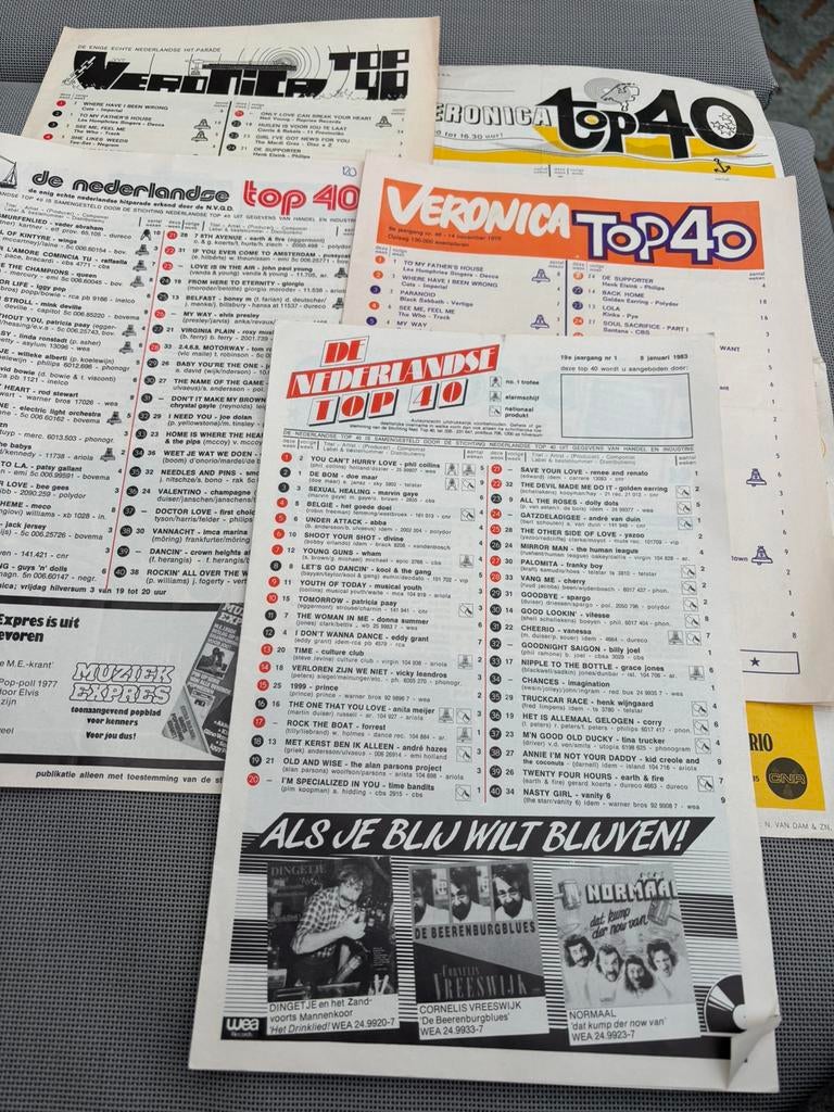 Veel nummers Veronica en Nederlandse Top 40 van 1966-1999, Verzamelen, Ophalen of Verzenden, 1980 tot heden, Tijdschrift