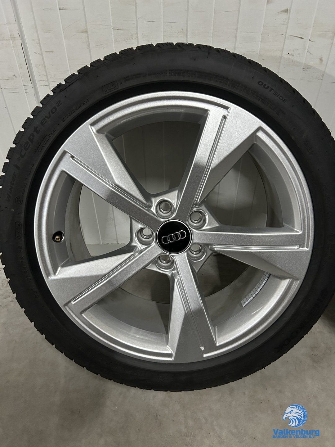 7mm! Originele Audi A1 82A 17 inch rotor velgen 5x100 winter, -, -, Banden en Velgen, 17 inch