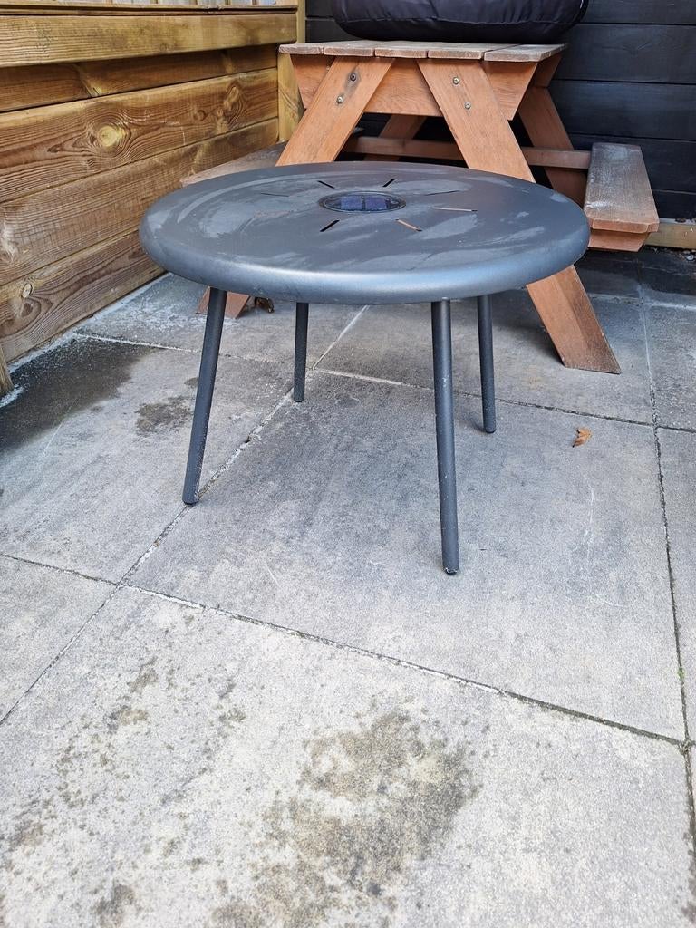 Bijzettafeltje, Ophalen, Rond
