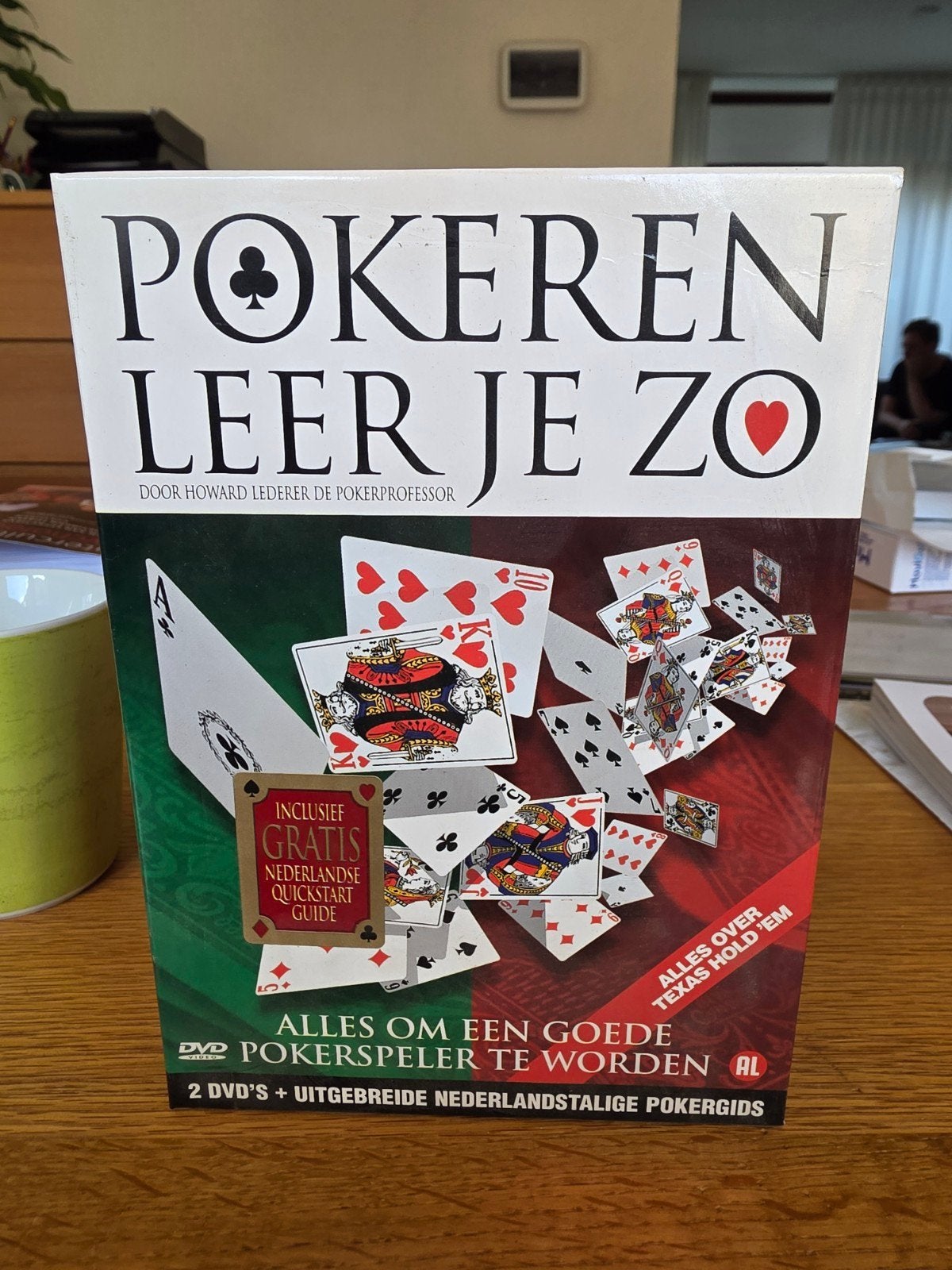 Pokeren Leer Je Zo - Complete DVD Set met Gids, Cd's en Dvd's, Zo goed als nieuw, Boxset, Overige typen, Inclusief boekje