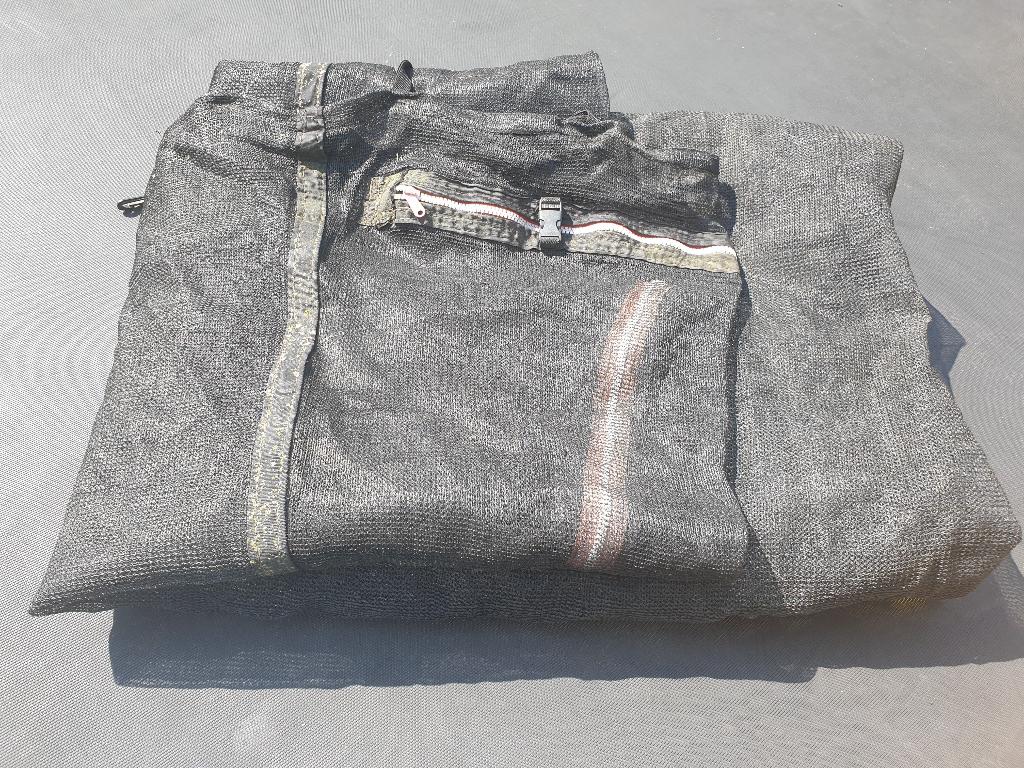 VEILIGHEIDSNET zwart, voor trampoline 244 cm, ALERT Outdoor, Ophalen of Verzenden, Zo goed als nieuw