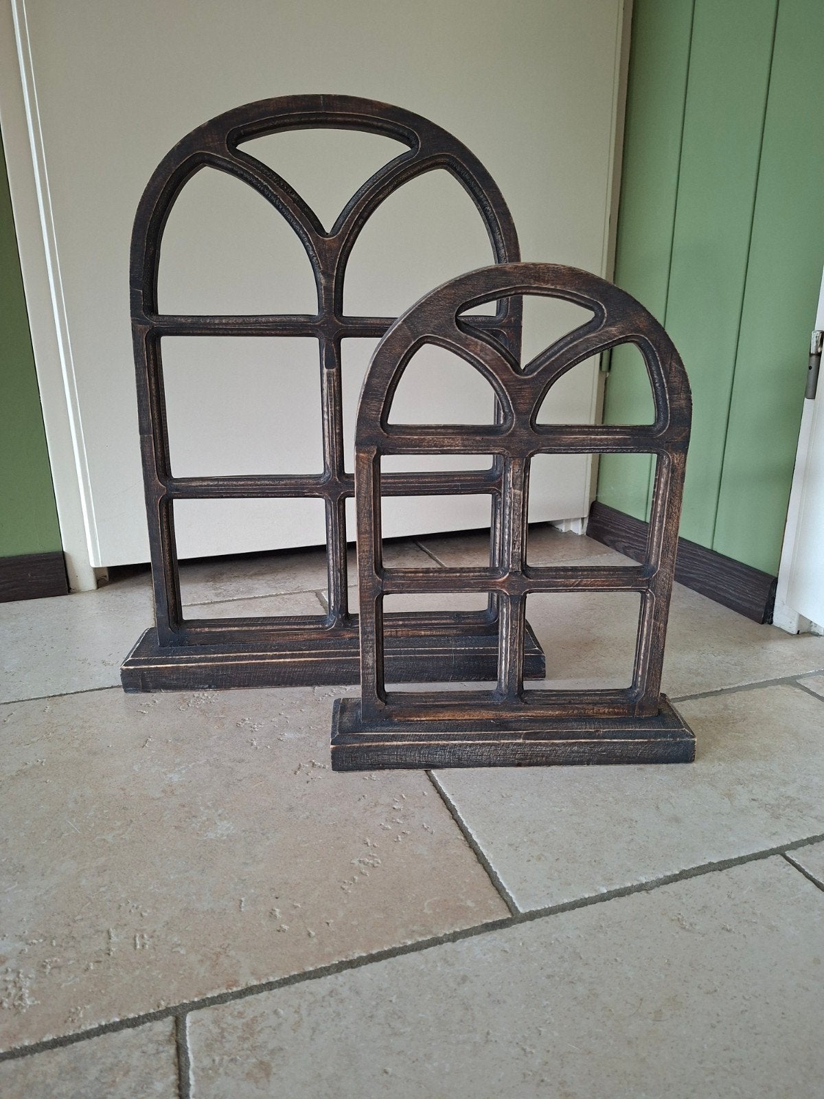 raam voor decoratie, Huis en Inrichting, Woonaccessoires | Wanddecoraties, Ophalen, Zo goed als nieuw, Hout