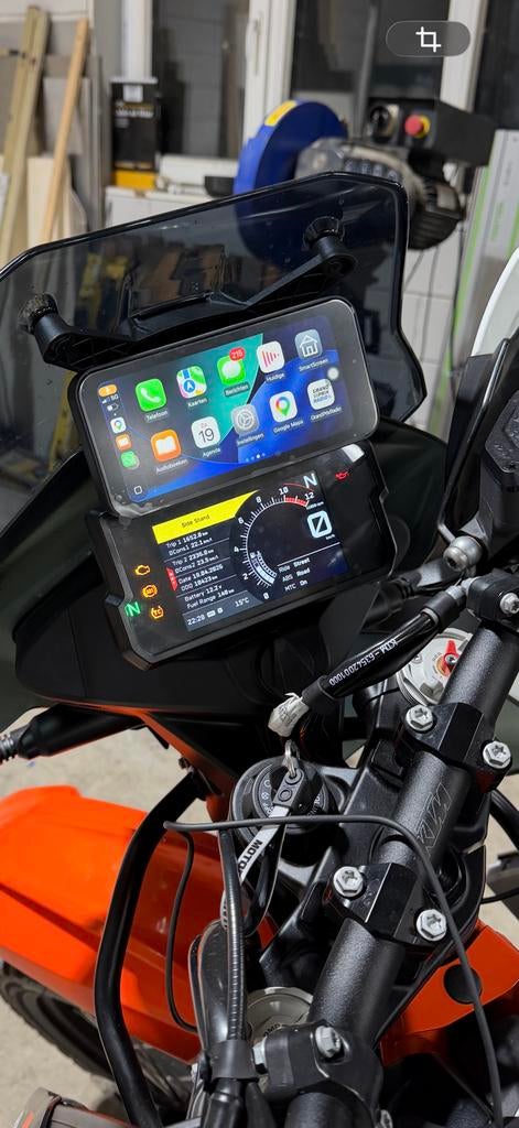 Ktm 890 adventure r mount carplay, Ophalen of Verzenden, Zo goed als nieuw