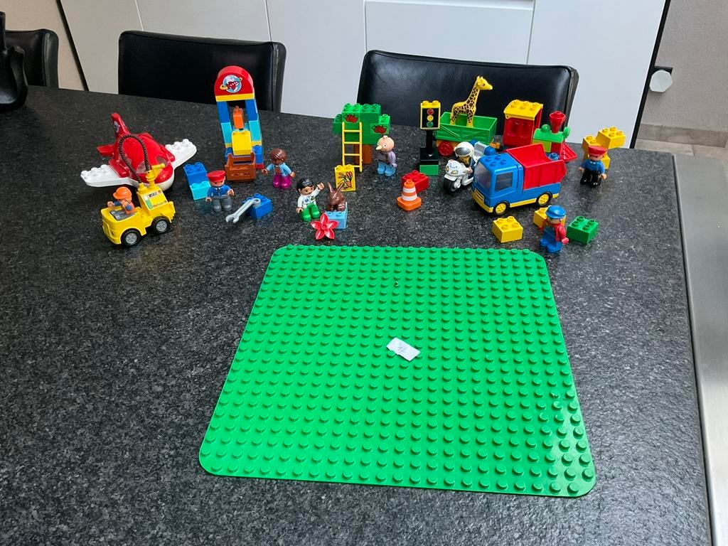 Duplo Verzameling 12 met Vliegveld, Ophalen, Gebruikt, Duplo