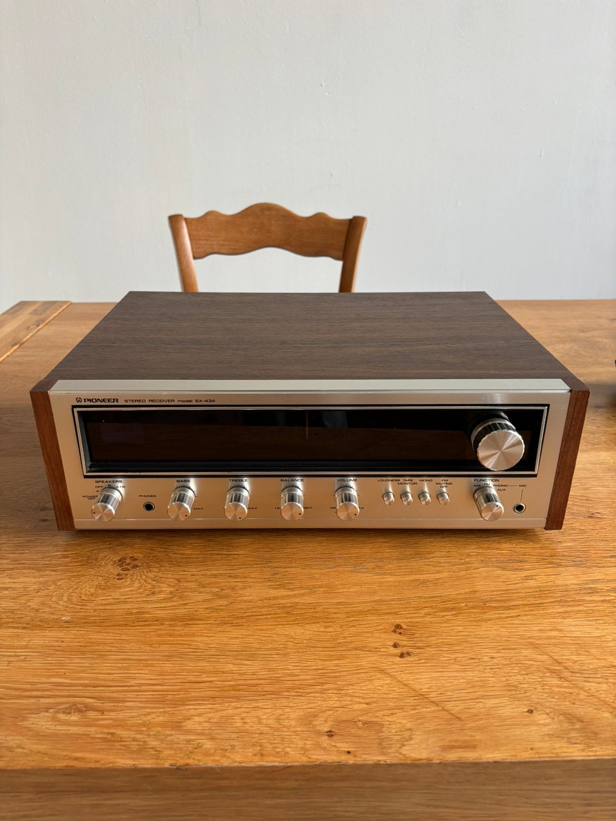 Prachtige Vintage Pioneer SX-434 Receiver, Ophalen, Gebruikt