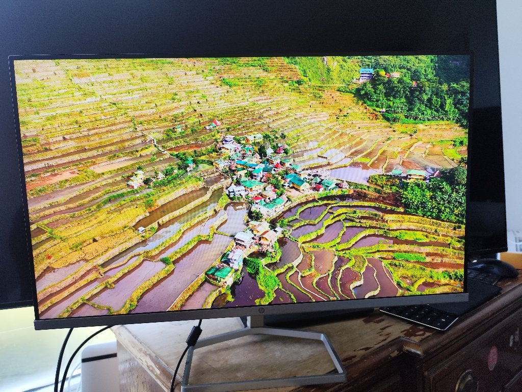 HP M27fq QHD Monitor, Computers en Software, Monitoren, Zo goed als nieuw, 61 t/m 100 Hz, DisplayPort, HDMI, Gaming, In hoogte verstelbaar