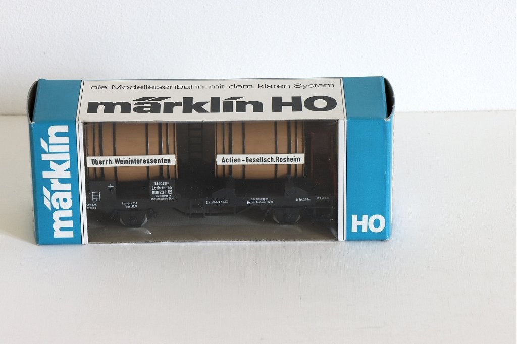 Märklin 4432 wijntransport wagon DB in ovp, Wisselstroom, Ophalen of Verzenden, Märklin, Nieuw