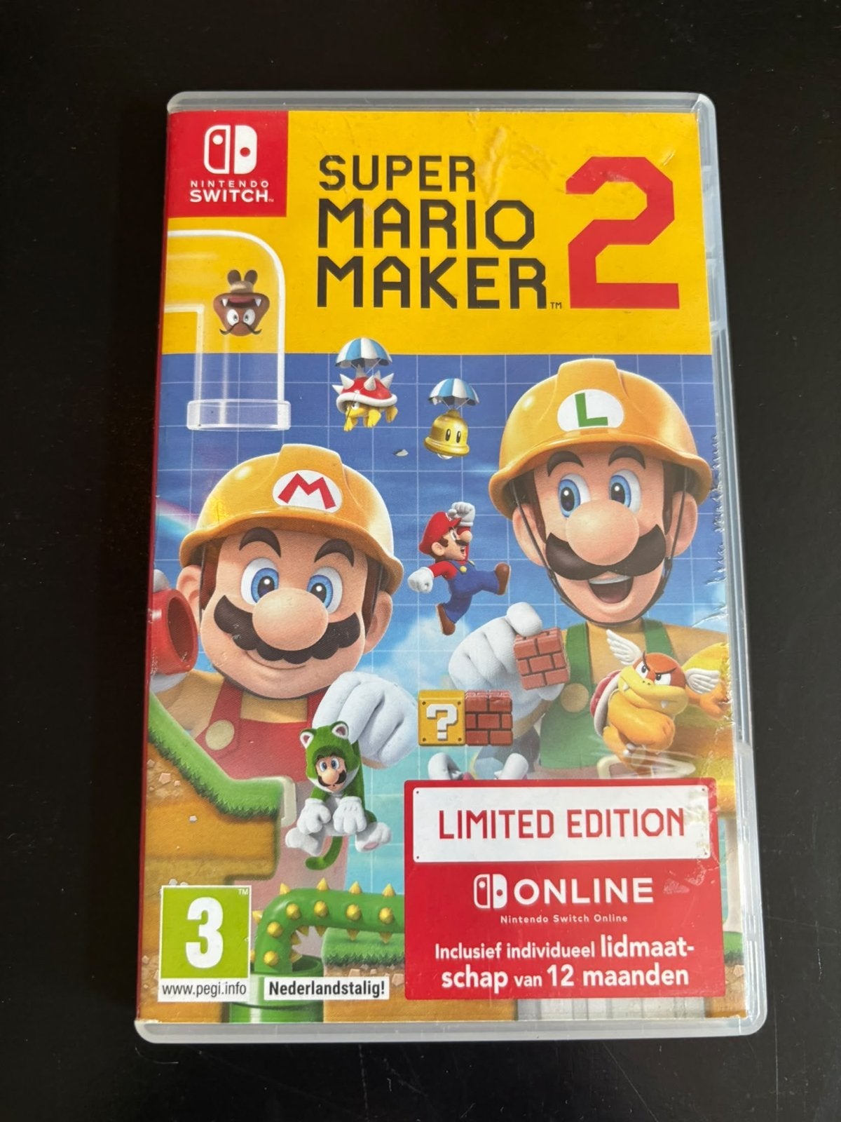 Super Mario Maker 2 - Nintendo Switch (Limited Edition), Spelcomputers en Games, Online, 1 speler, Ophalen of Verzenden, Zo goed als nieuw