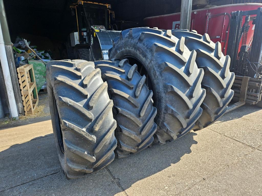 Michelin 600/65R38 en 480/65R28 Multibib, Zakelijke goederen, Agrarisch | Onderdelen | Banden, Velgen en Assen, Ophalen