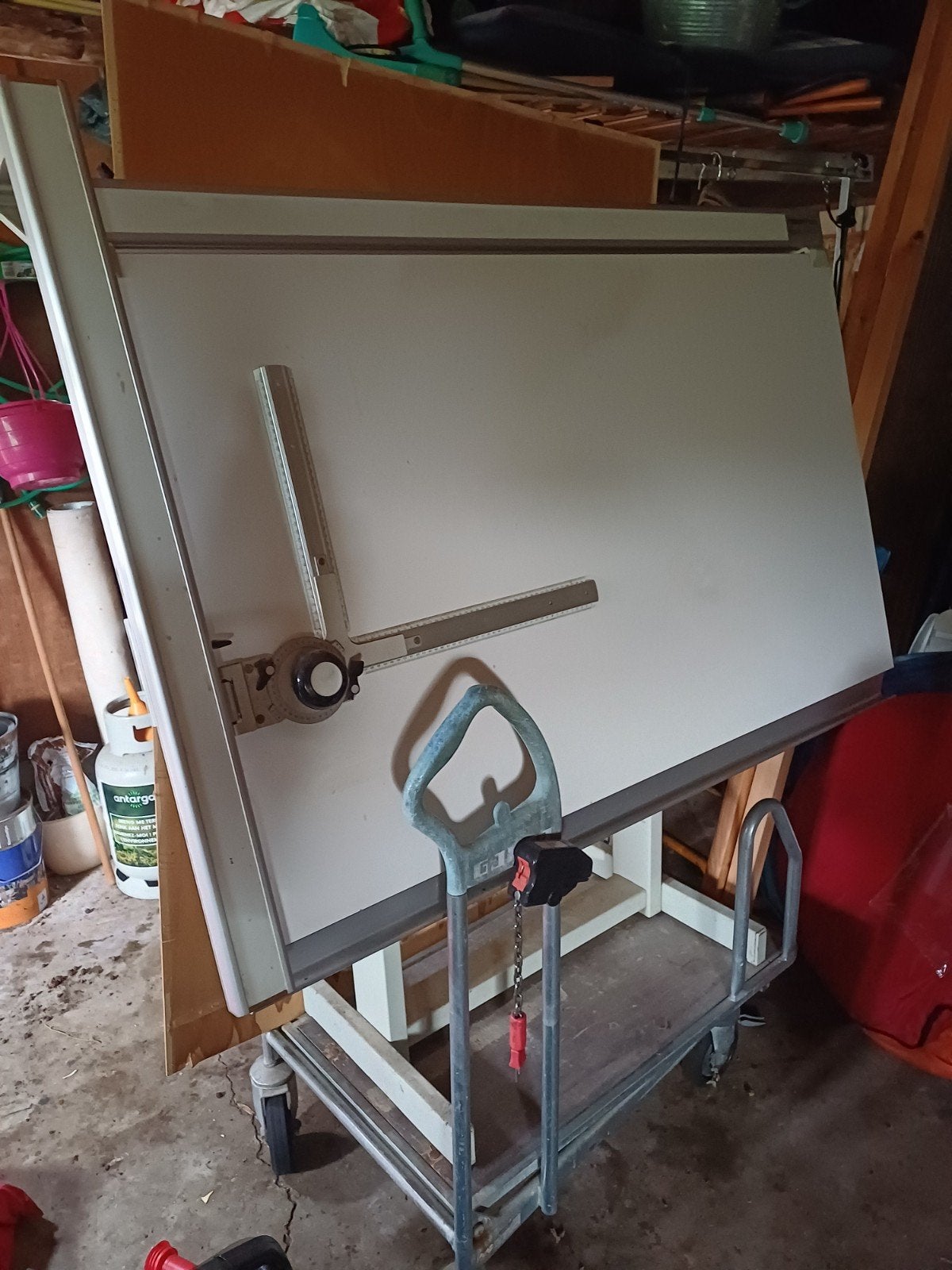 Tekentafel REISS PERFECT ROBOTRON, Doe-het-zelf en Verbouw, Tekentafels, Ophalen of Verzenden, Gebruikt, 130 tot 150 cm