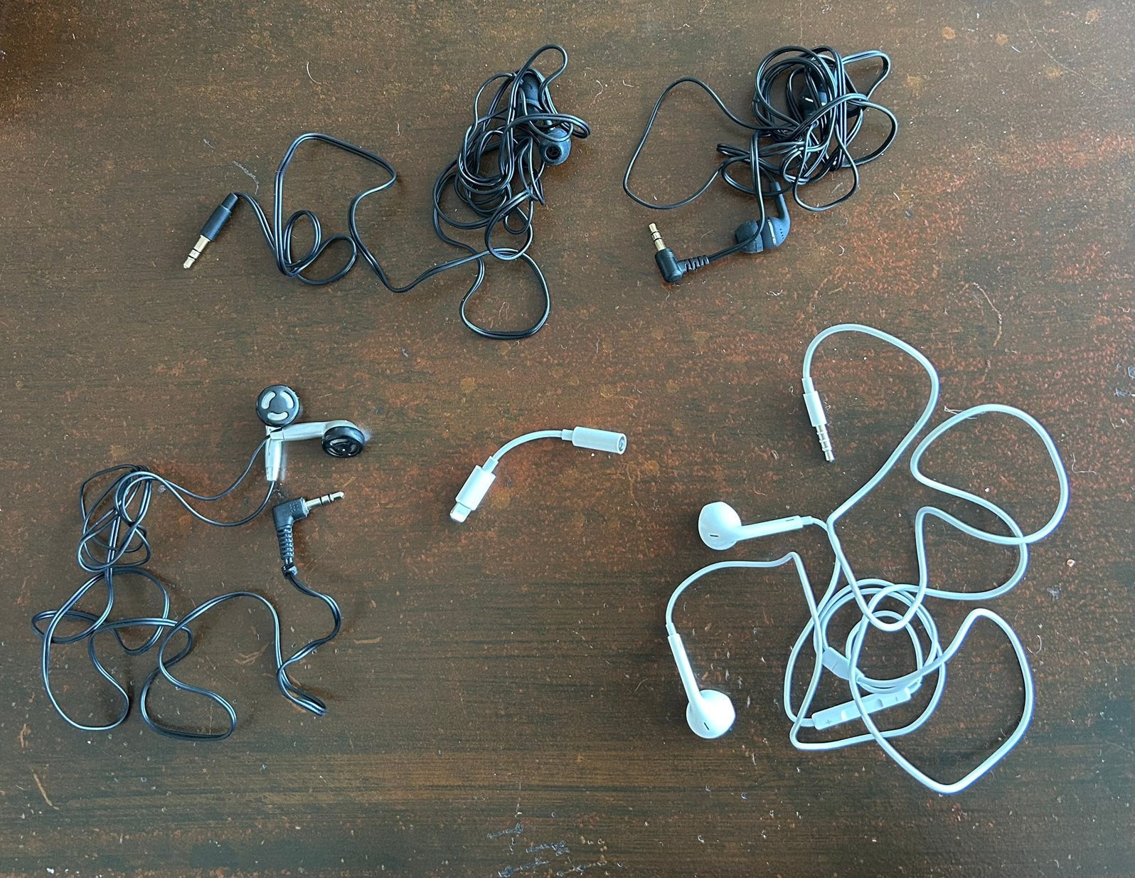 Set earpods en iphone adapter, Ophalen of Verzenden, Zo goed als nieuw, Blauw, 64 GB