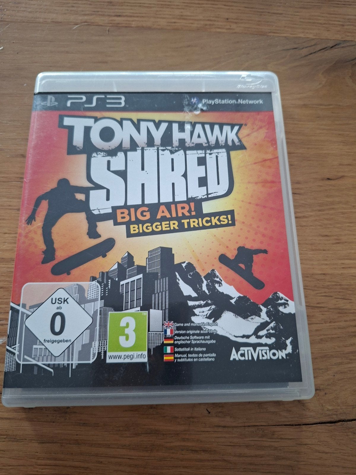 Tony Hawk Shred - PlayStation 3 (PS3) - Skateboard Game, 1 speler, Ophalen of Verzenden, Zo goed als nieuw, Vanaf 3 jaar