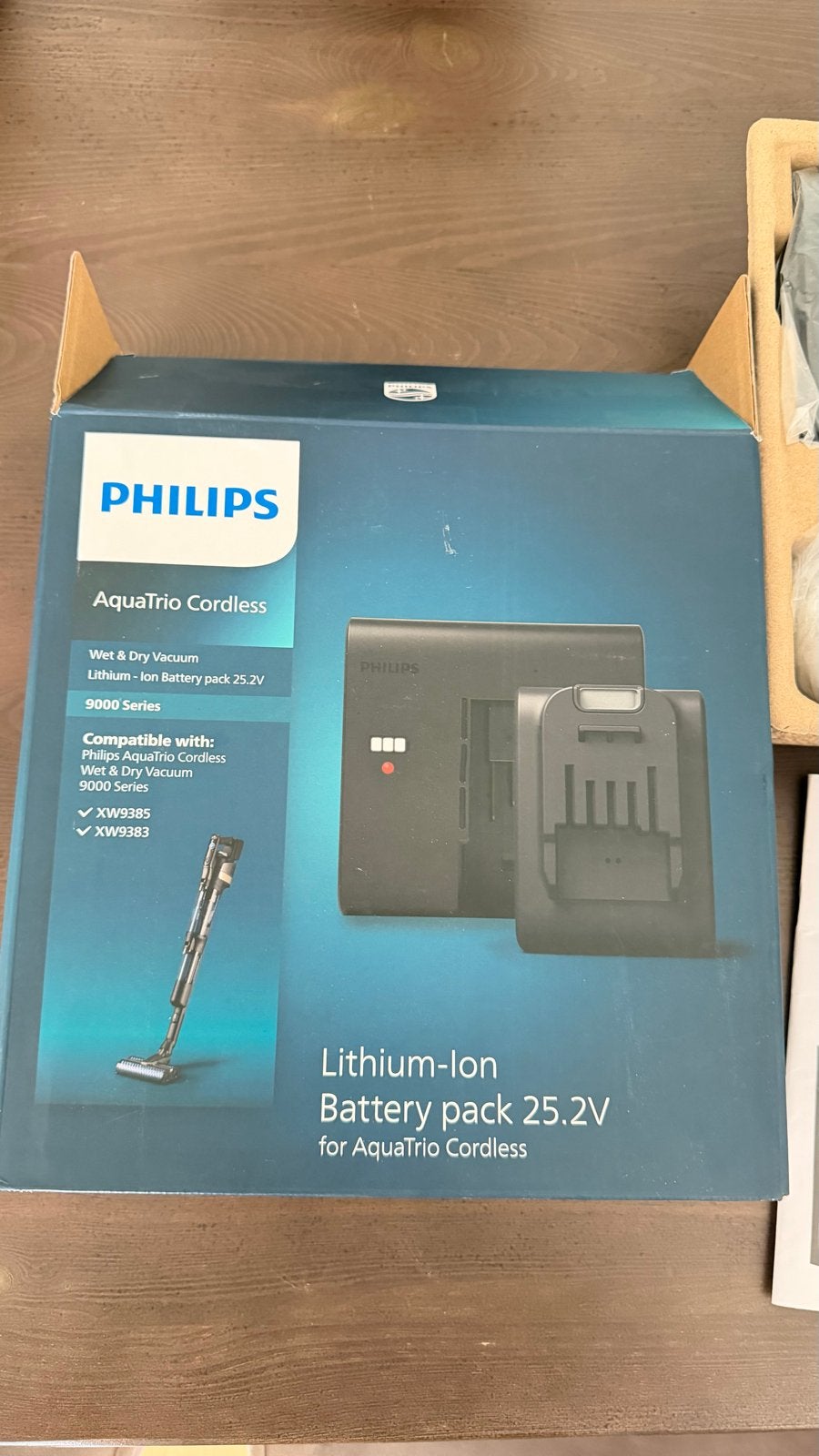 Philips AquaTrio Cordless Lithium-ion Accupack 25.2V, Ophalen of Verzenden, Nieuw