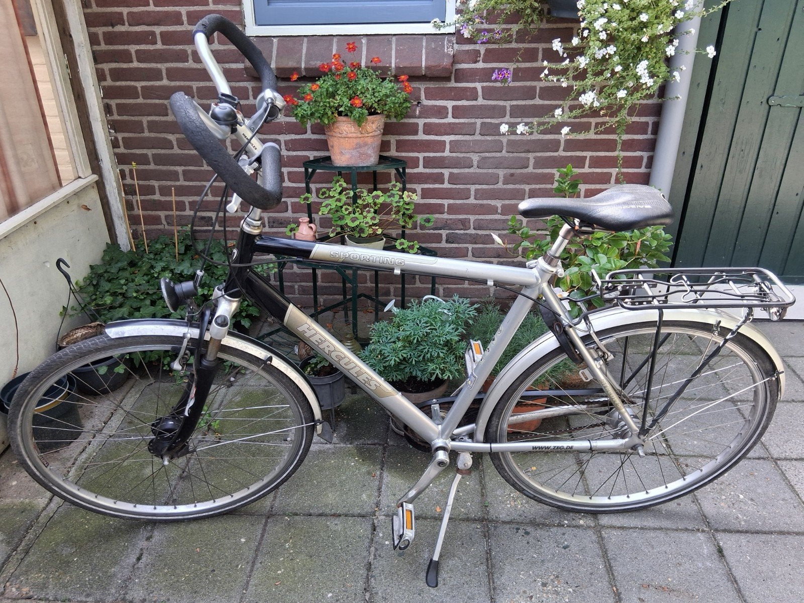 Heren fiets 28 inch ., Vering, 61 tot 65 cm, Ophalen, Overige merken