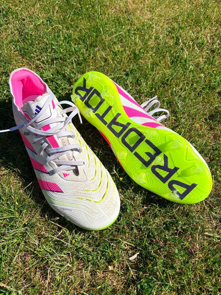 Adidas Predator Pro Firm Ground Voetbalschoenen, Maat XL, Ophalen of Verzenden, Zo goed als nieuw, Schoenen