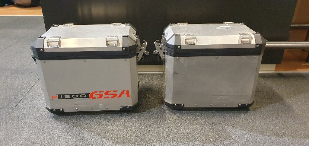 BMW GS Koffers – Origineel BMW – Compleet met sloten op maat, Ophalen of Verzenden, Gebruikt