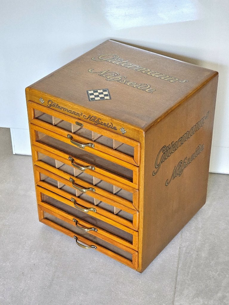 fourniturenkastje GÜTERMANN garenkast fourniturenkast kast, Antiek en Kunst, Ophalen of Verzenden