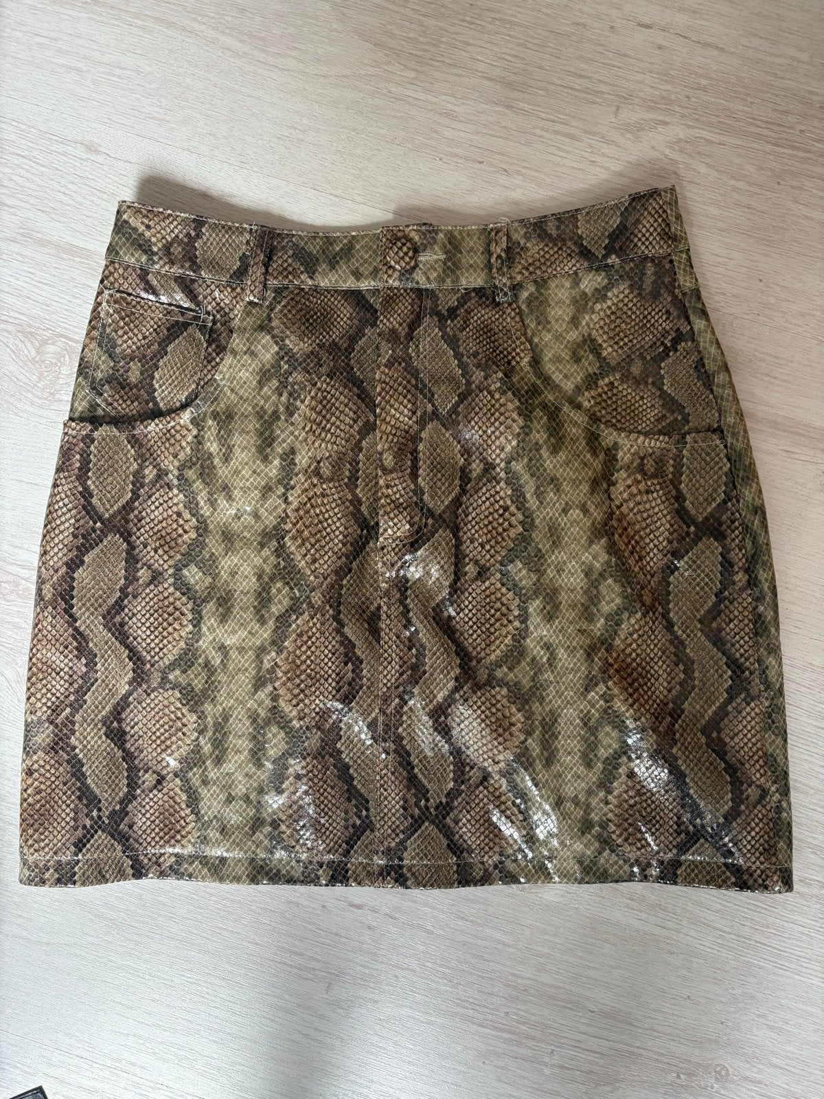 Loavies slangenprint rokje maat S, Kleding | Dames, Ophalen of Verzenden, Zo goed als nieuw, Maat 36 (S), Boven de knie
