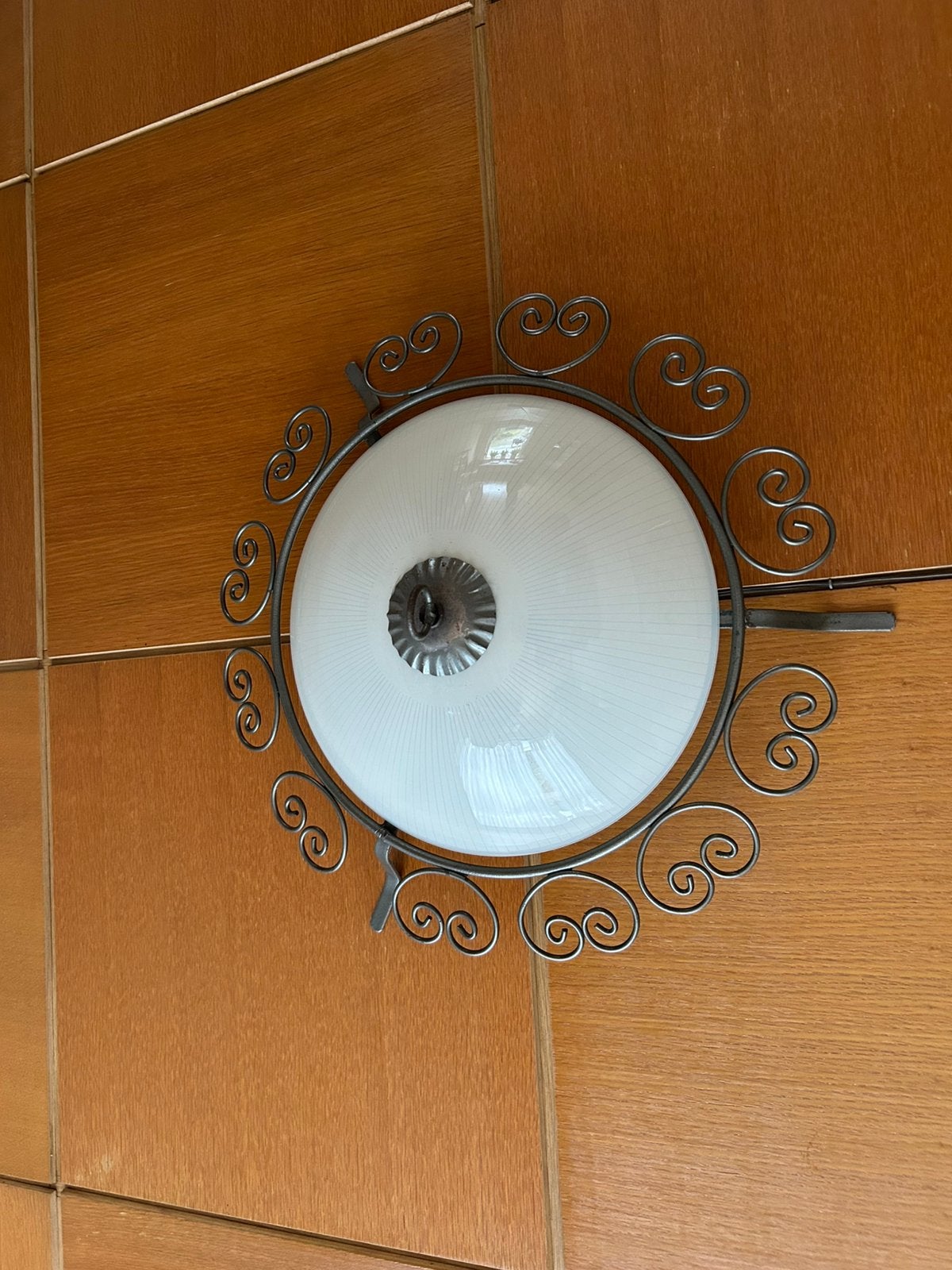 Plafonniere vintage jaren 70, Ophalen of Verzenden