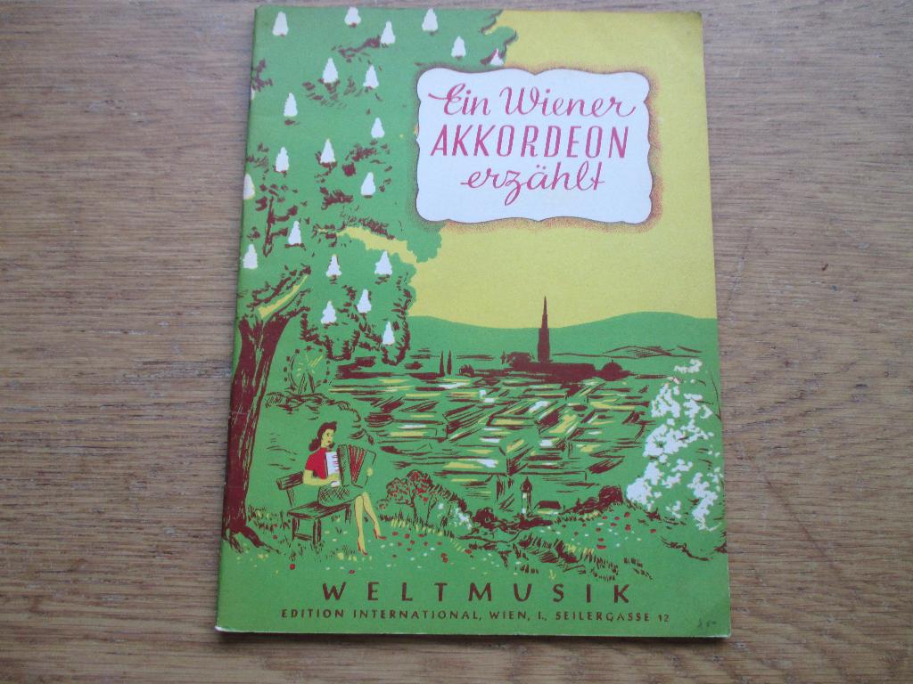 Ein wiener akkordeon erzählt -accordeon, Gebruikt, Ophalen of Verzenden, Artiest of Componist, Populair