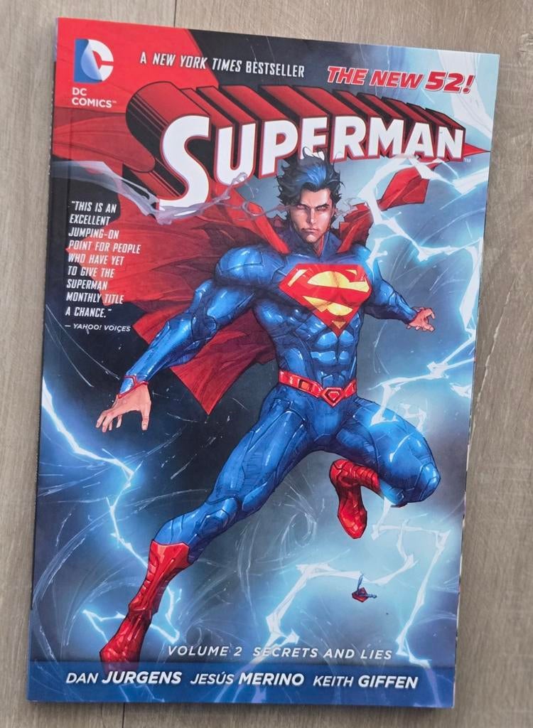 Superman The New 52 Volume 2: secrets and lies, Boeken, Strips | Comics, Eén comic, Ophalen of Verzenden, Zo goed als nieuw, Amerika