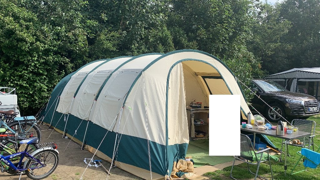 Obelink Tunneltent, Caravans en Kamperen, Ophalen, Gebruikt, Tot en met 2
