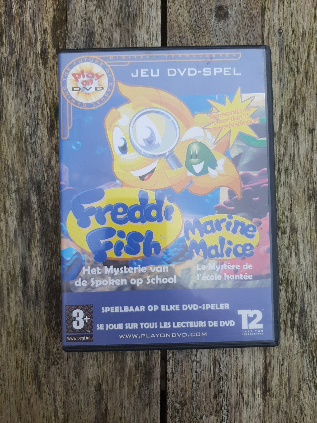 Freddi fish het mysterie van de spoken op school pc game, Avontuur en Actie, 1 speler, Ophalen of Verzenden, Zo goed als nieuw