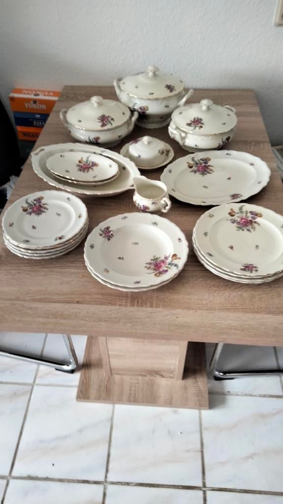 Epiag Made in Czechoslovakia eetservies losse onderdelen, Ophalen